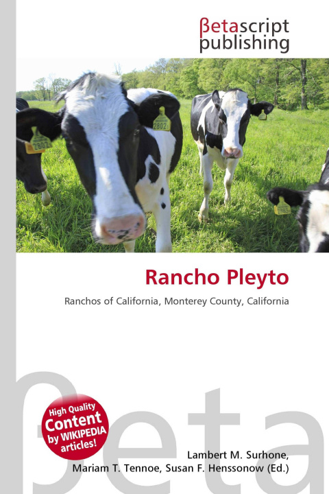 Kniha Rancho Pleyto Mariam T. Tennoe