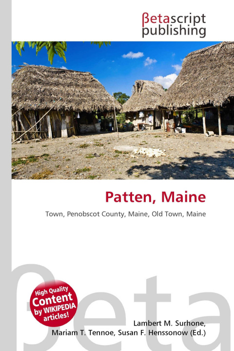 Kniha Patten, Maine Mariam T. Tennoe