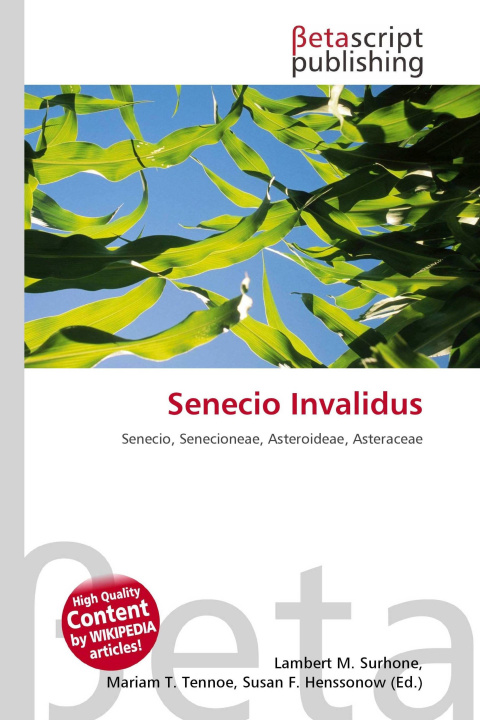 Kniha Senecio Invalidus Mariam T. Tennoe