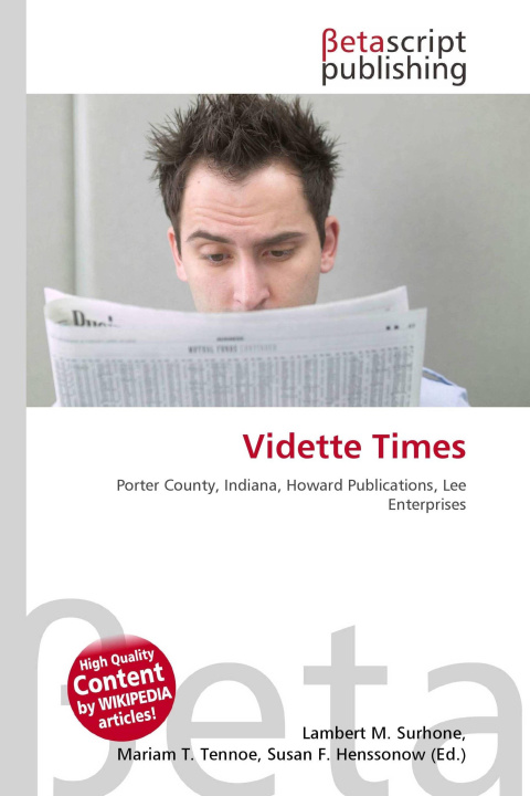 Kniha Vidette Times Mariam T. Tennoe