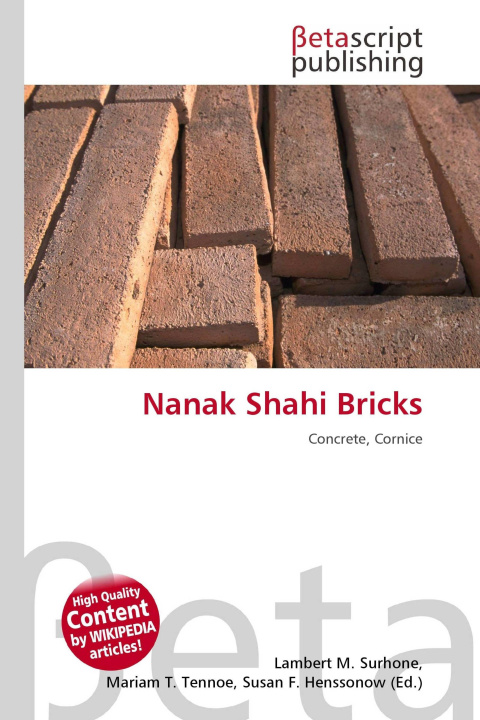 Kniha Nanak Shahi Bricks Mariam T. Tennoe