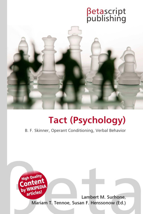 Kniha Tact (Psychology) Mariam T. Tennoe