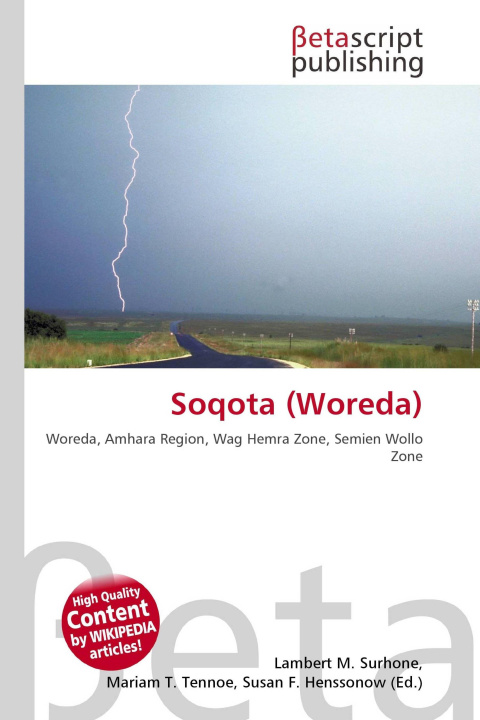 Kniha Soqota (Woreda) Mariam T. Tennoe