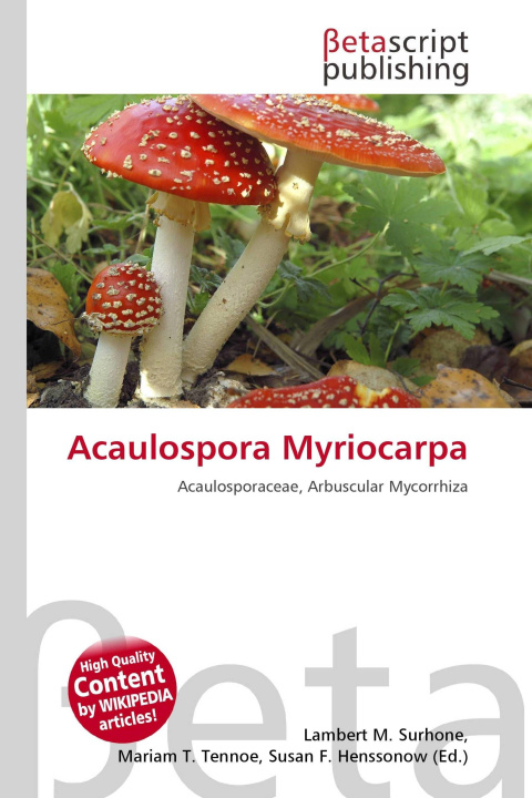 Carte Acaulospora Myriocarpa Mariam T. Tennoe
