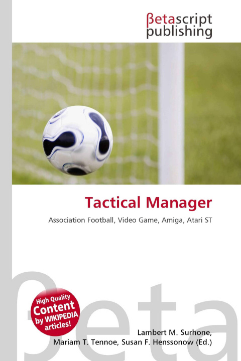 Kniha Tactical Manager Mariam T. Tennoe