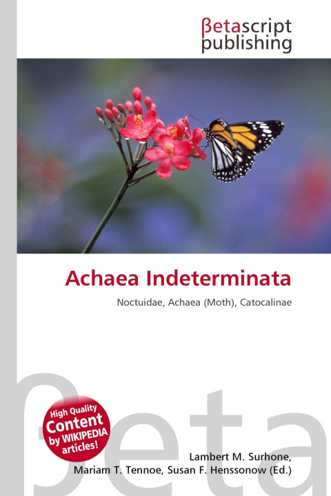 Kniha Achaea Indeterminata Mariam T. Tennoe