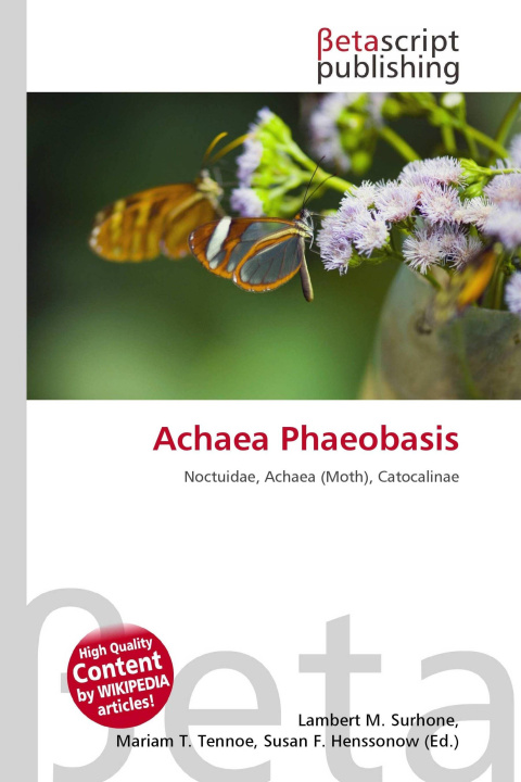 Könyv Achaea Phaeobasis Mariam T. Tennoe