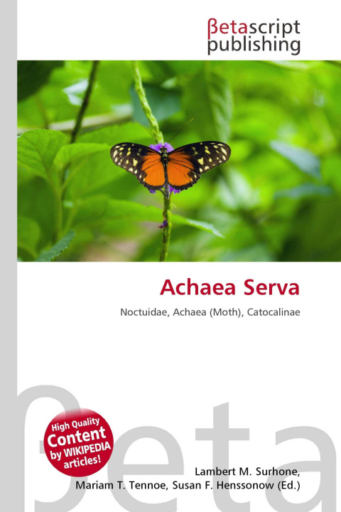 Kniha Achaea Serva Mariam T. Tennoe
