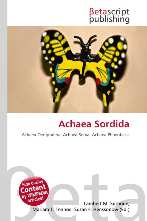 Kniha Achaea Sordida Mariam T. Tennoe