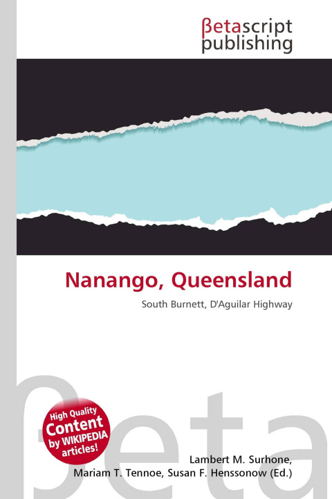 Kniha Nanango, Queensland Mariam T. Tennoe