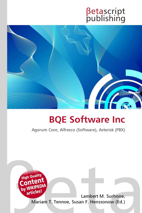 Kniha BQE Software Inc Mariam T. Tennoe