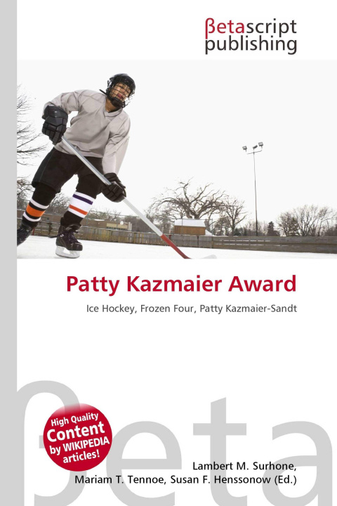 Kniha Patty Kazmaier Award Mariam T. Tennoe