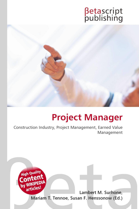 Kniha Project Manager Mariam T. Tennoe
