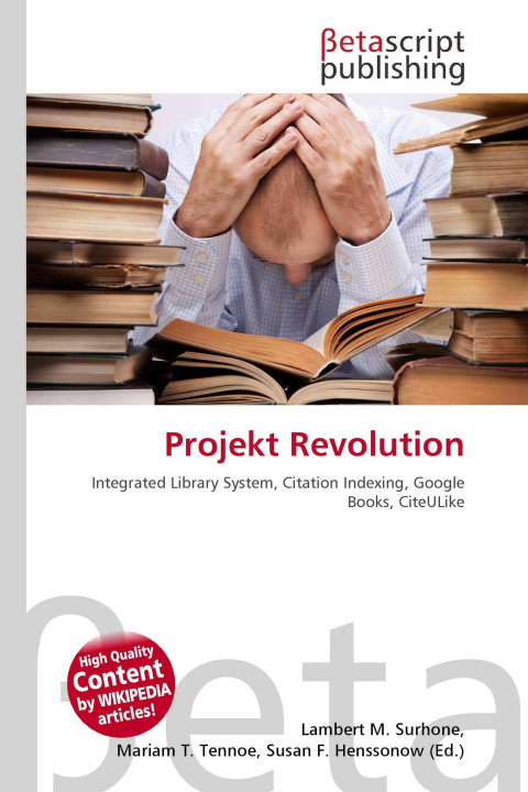 Kniha Projekt Revolution Mariam T. Tennoe