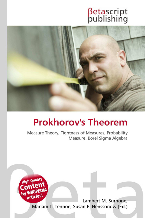 Kniha Prokhorov's Theorem Mariam T. Tennoe