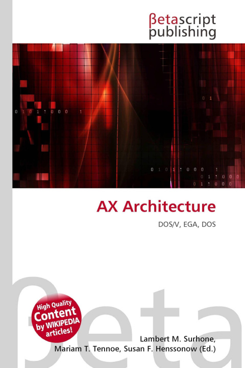 Kniha AX Architecture Mariam T. Tennoe