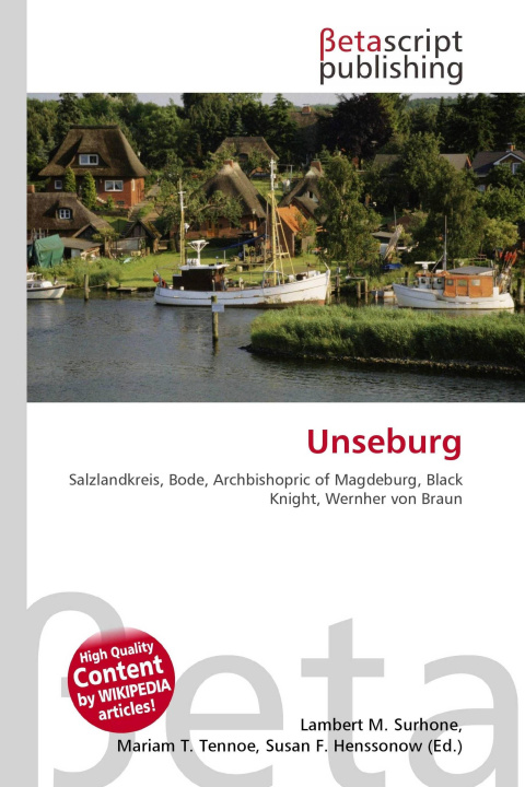 Kniha Unseburg Mariam T. Tennoe