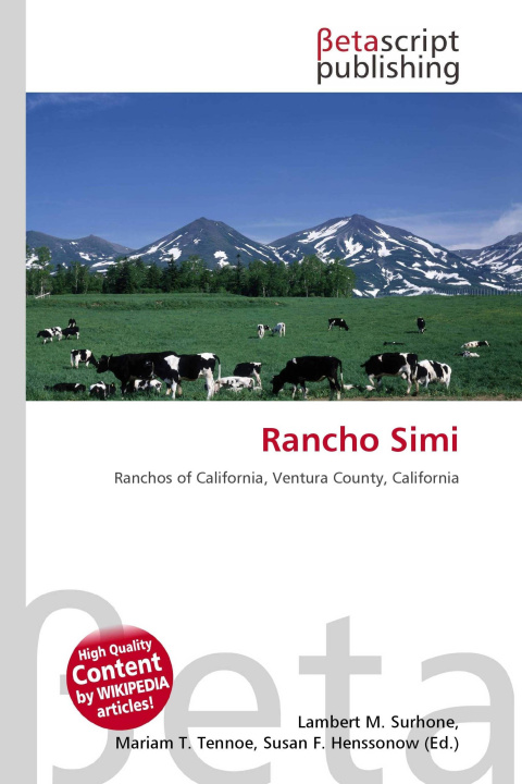 Kniha Rancho Simi Mariam T. Tennoe