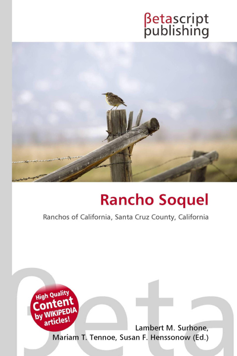 Kniha Rancho Soquel Mariam T. Tennoe