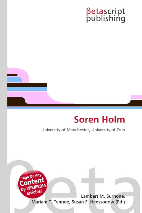 Kniha Soren Holm Mariam T. Tennoe
