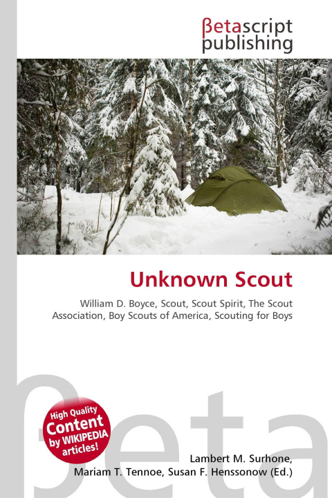 Kniha Unknown Scout Mariam T. Tennoe