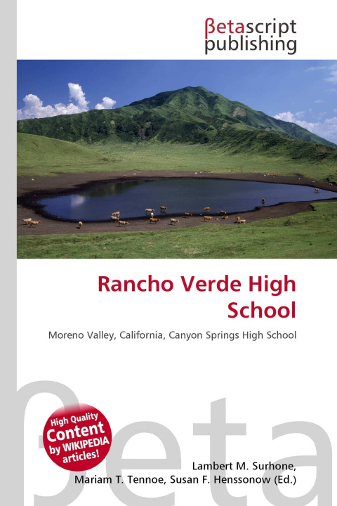 Kniha Rancho Verde High School Mariam T. Tennoe