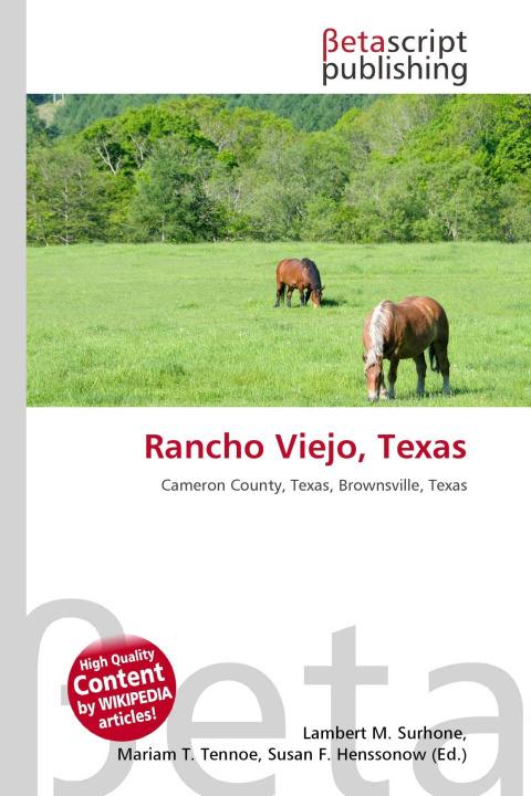Kniha Rancho Viejo, Texas Mariam T. Tennoe