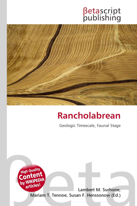 Kniha Rancholabrean Mariam T. Tennoe