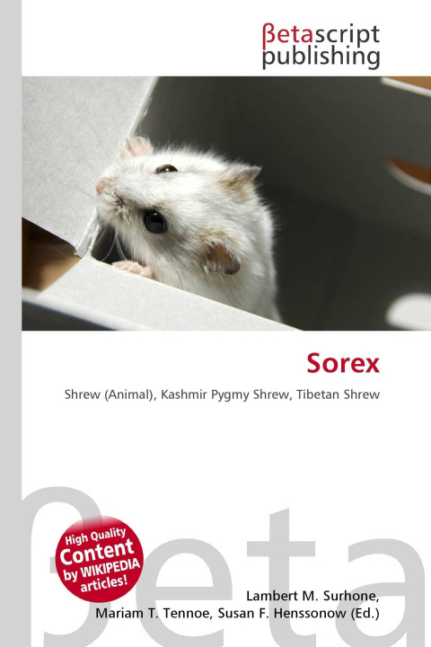Kniha Sorex Mariam T. Tennoe