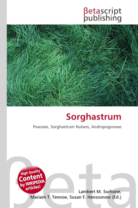 Kniha Sorghastrum Mariam T. Tennoe