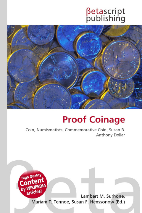 Kniha Proof Coinage Mariam T. Tennoe
