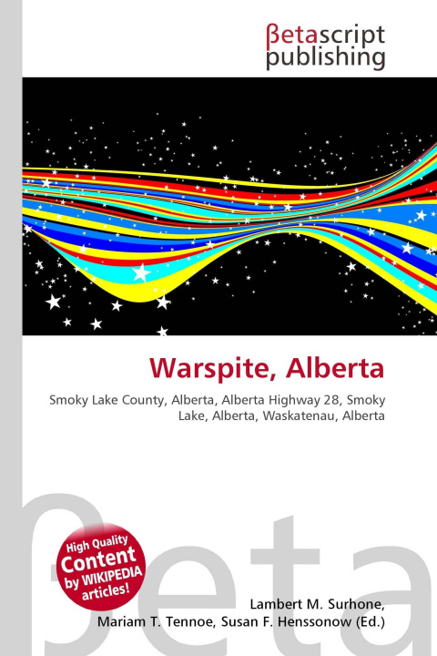 Kniha Warspite, Alberta Mariam T. Tennoe
