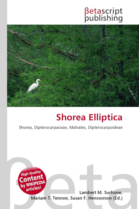 Kniha Shorea Elliptica Mariam T. Tennoe