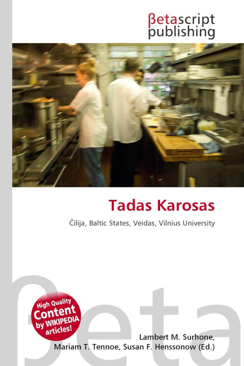 Kniha Tadas Karosas Mariam T. Tennoe