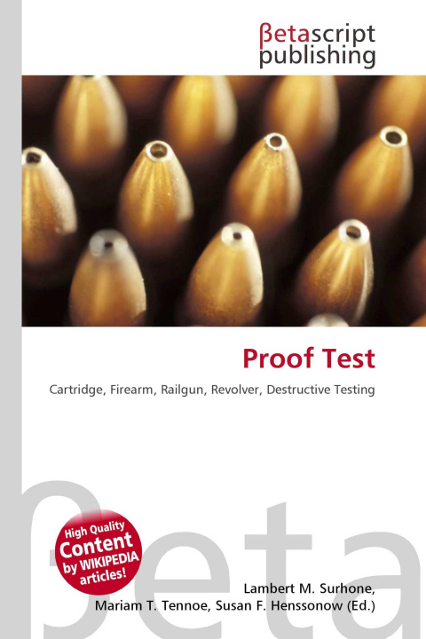 Kniha Proof Test Mariam T. Tennoe