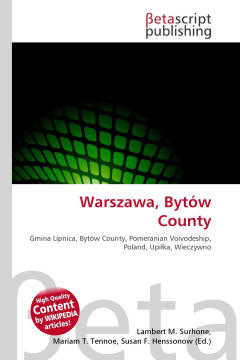 Kniha Warszawa, Bytów County Mariam T. Tennoe