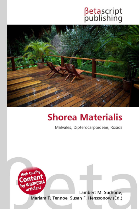 Kniha Shorea Materialis Mariam T. Tennoe