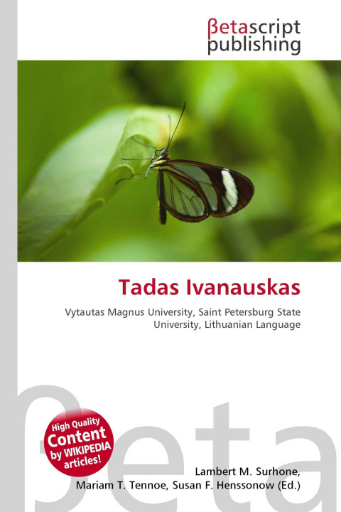 Kniha Tadas Ivanauskas Mariam T. Tennoe