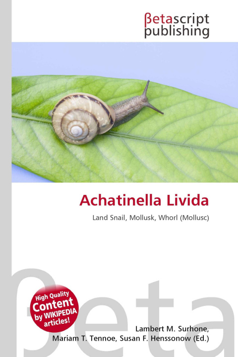 Knjiga Achatinella Livida Mariam T. Tennoe