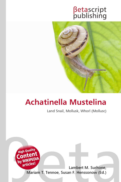Kniha Achatinella Mustelina Mariam T. Tennoe