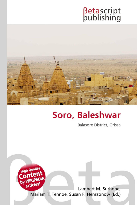 Könyv Soro, Baleshwar Mariam T. Tennoe