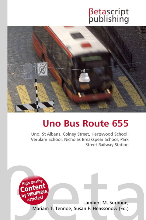 Kniha Uno Bus Route 655 Mariam T. Tennoe