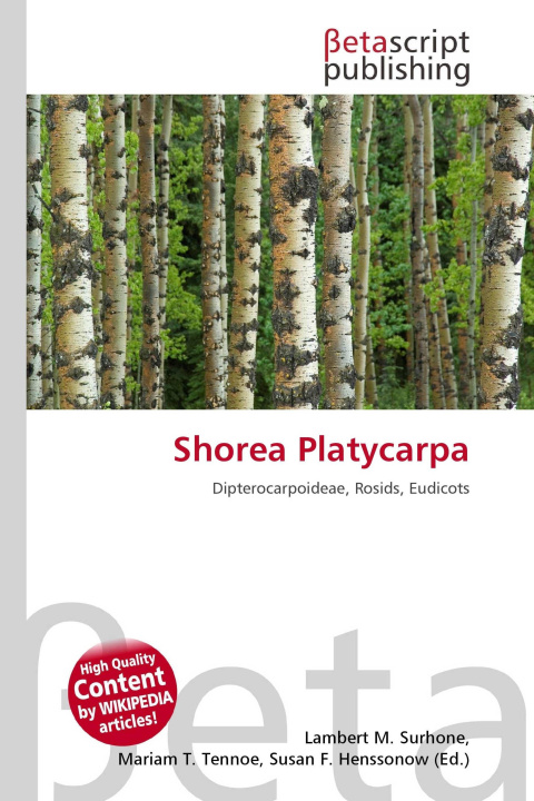 Kniha Shorea Platycarpa Mariam T. Tennoe