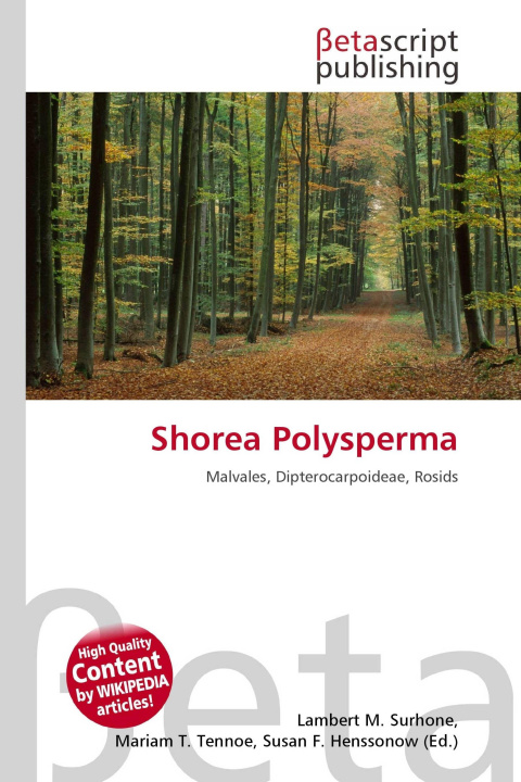 Kniha Shorea Polysperma Mariam T. Tennoe