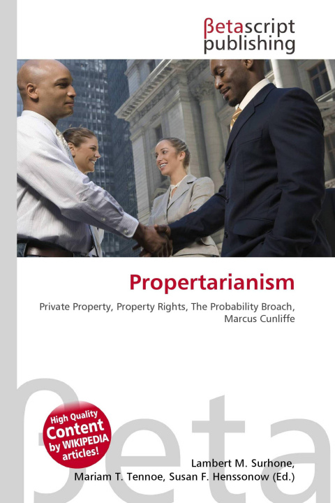 Kniha Propertarianism Mariam T. Tennoe