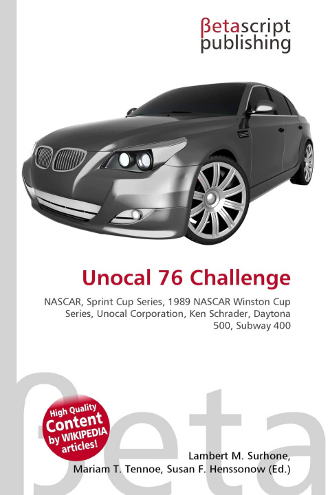Kniha Unocal 76 Challenge Mariam T. Tennoe