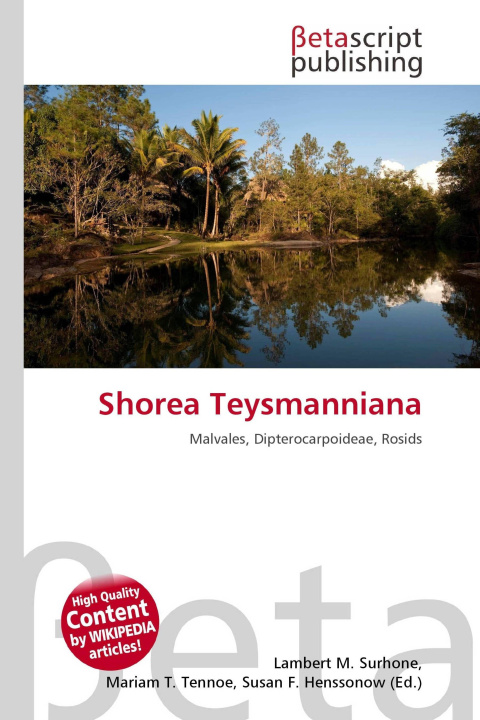 Kniha Shorea Teysmanniana Mariam T. Tennoe