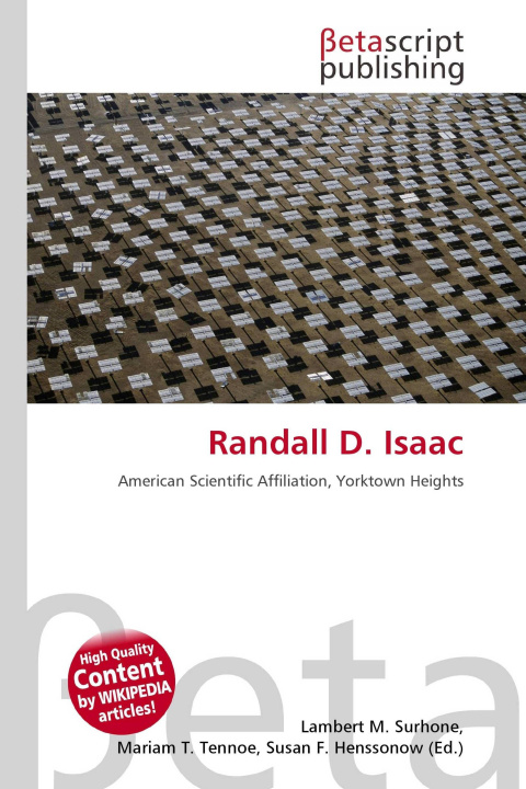 Könyv Randall D. Isaac Mariam T. Tennoe