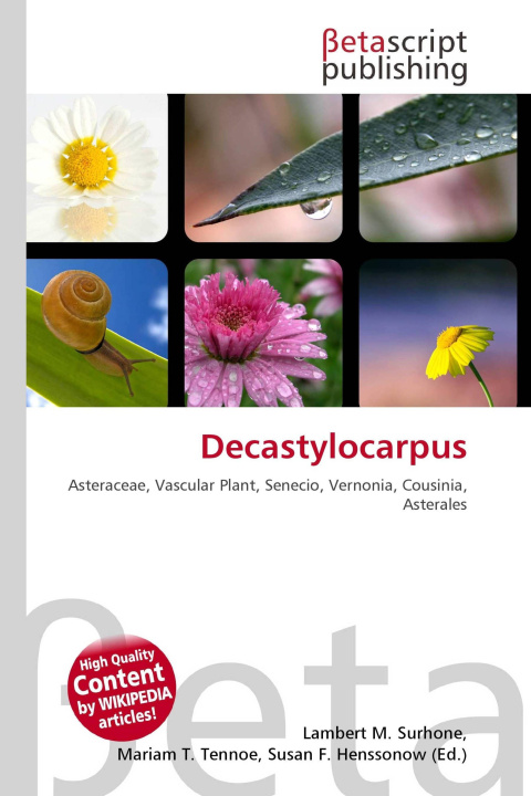 Kniha Decastylocarpus Mariam T. Tennoe