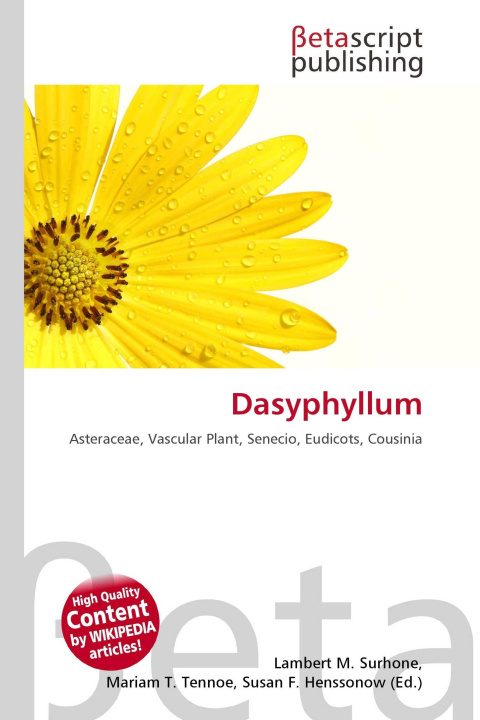 Kniha Dasyphyllum Mariam T. Tennoe